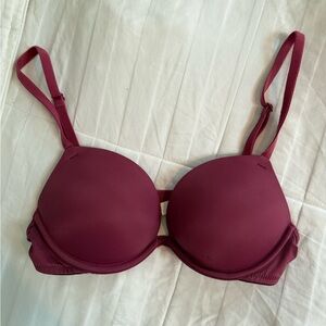 PINK Victoria's Secret Deep Red Bra